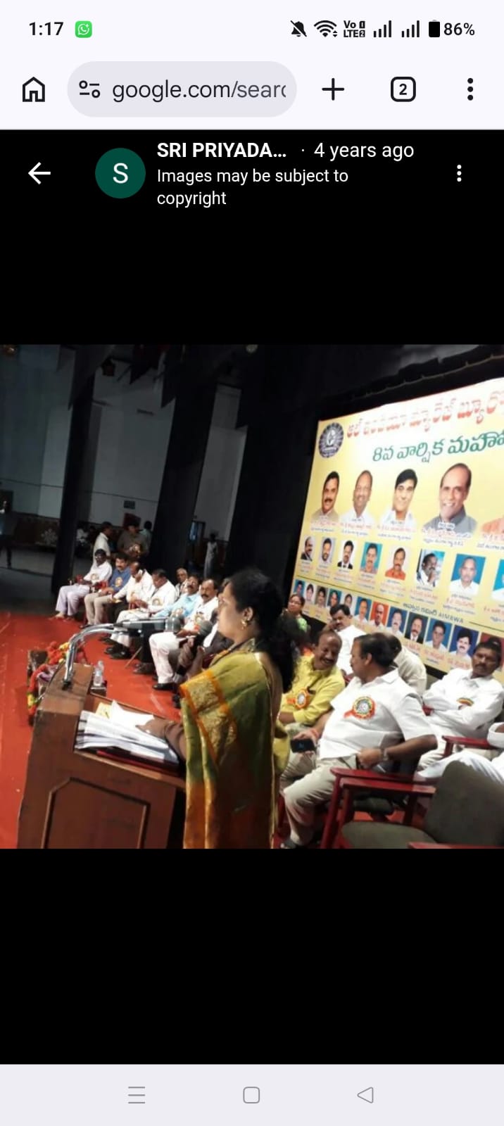 Addressing the 8th Annual Mahasabha